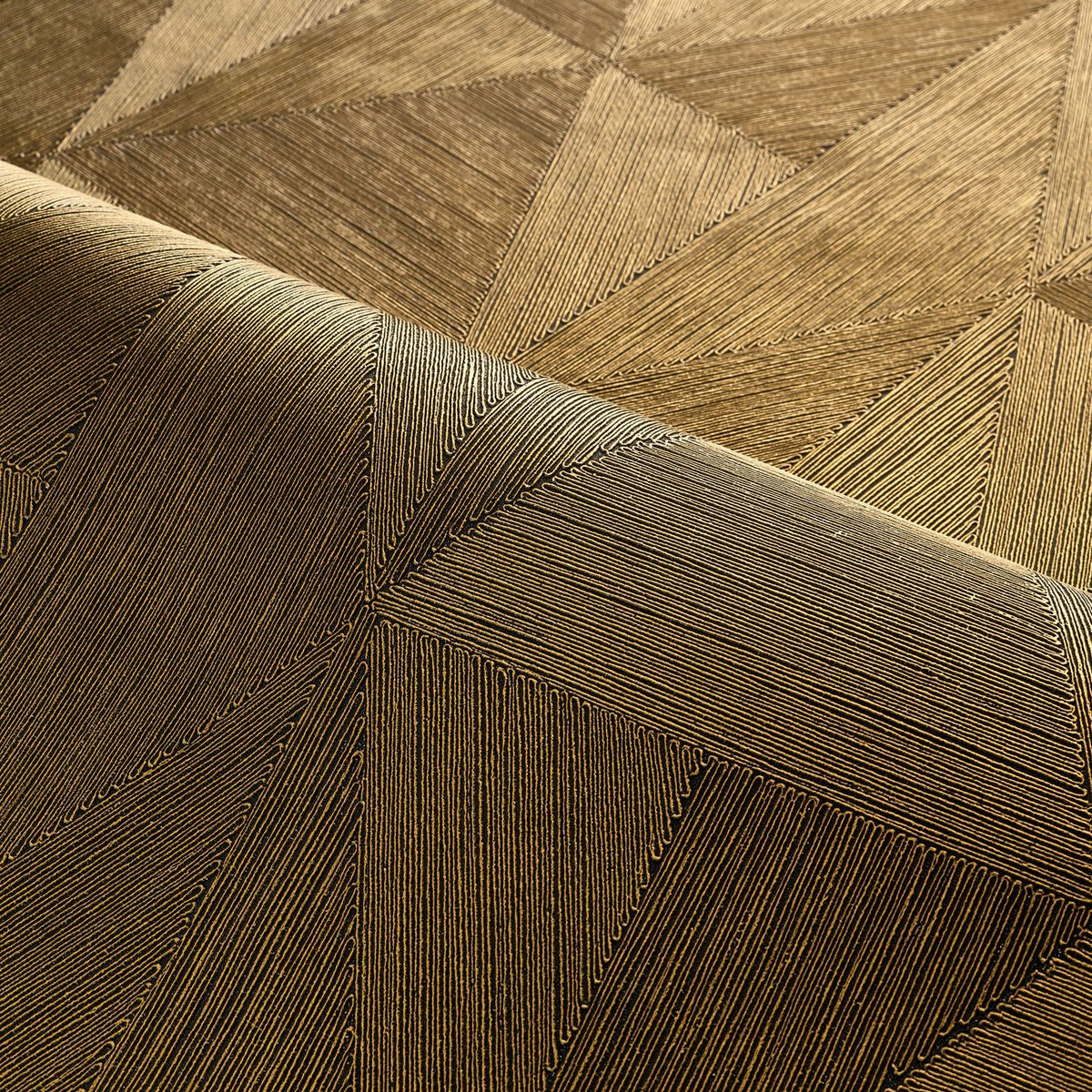 Casamance behang Textures Métalliques Parangon 75771222 detail