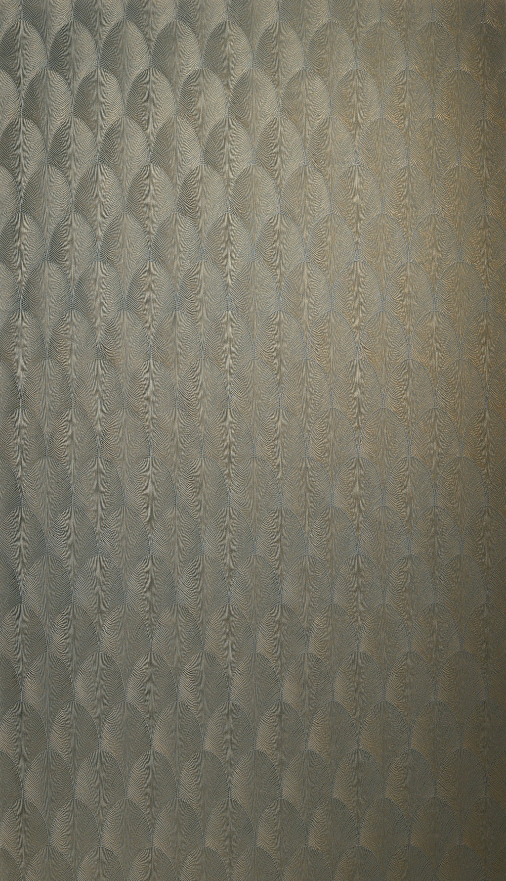 Casamance behang Textures Métalliques Tourmaline 75781834 vert de gris