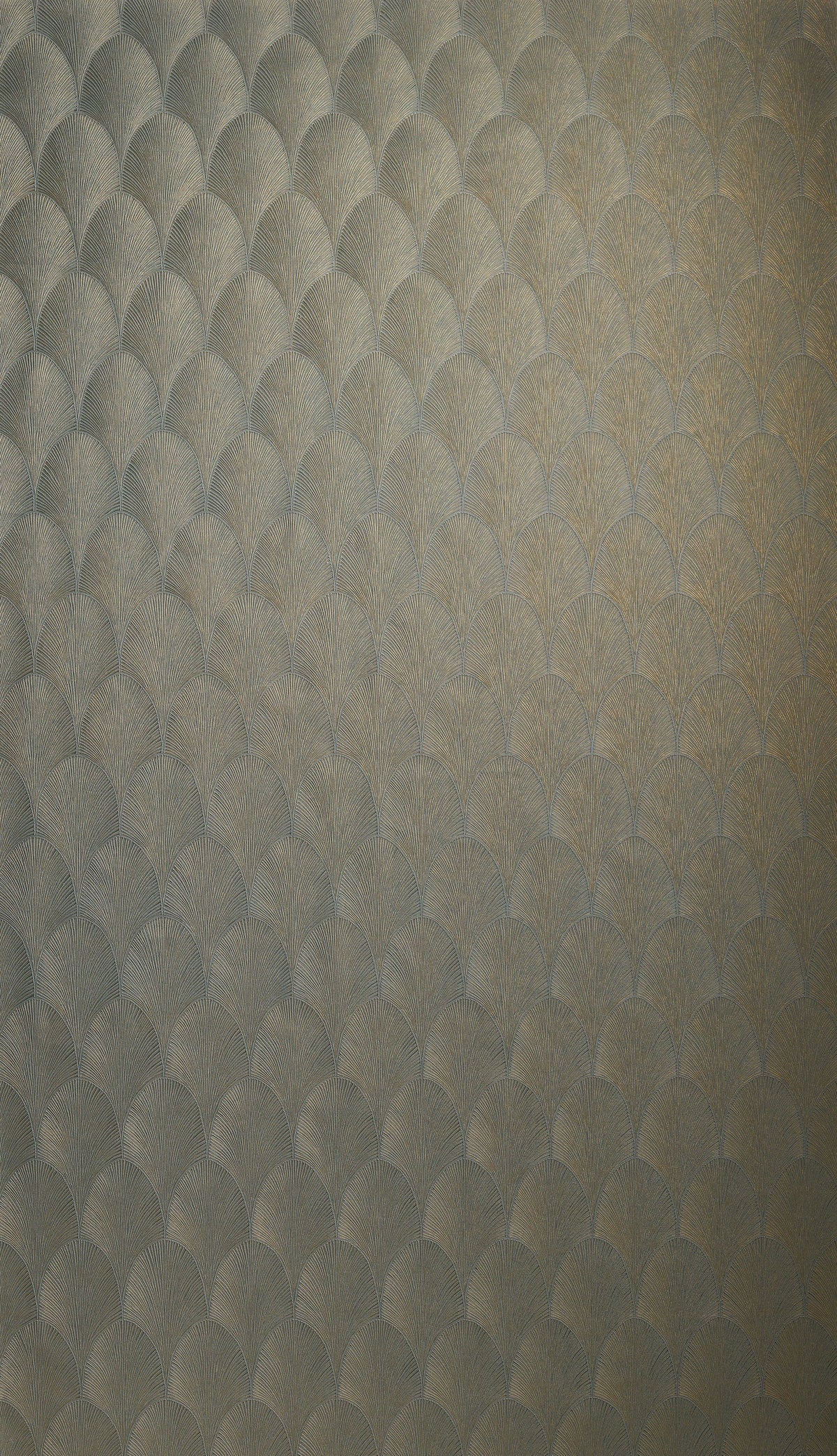 Casamance behang Textures Métalliques Tourmaline 75781834 vert de gris