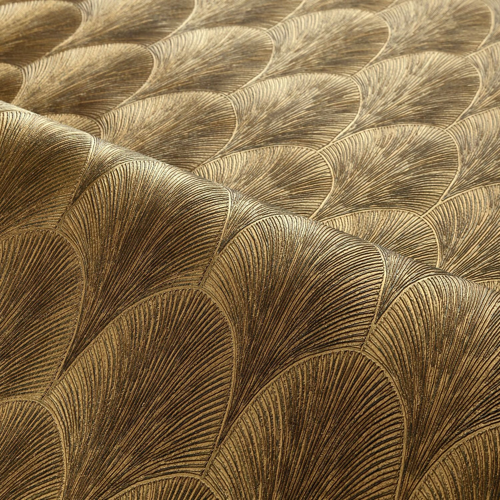 Casamance behang Textures Métalliques Tourmaline 75782038 detail