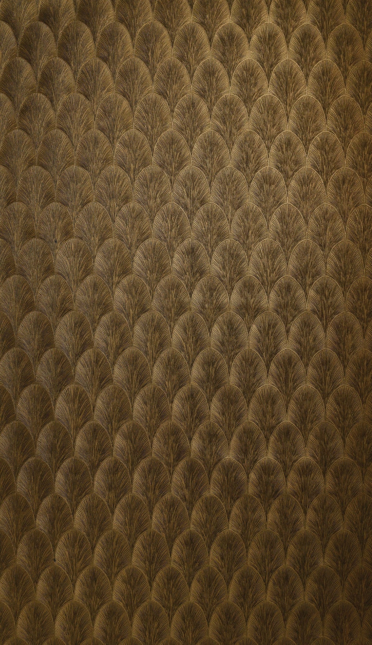 Casamance behang Textures Métalliques Tourmaline 75782038 doré foncé