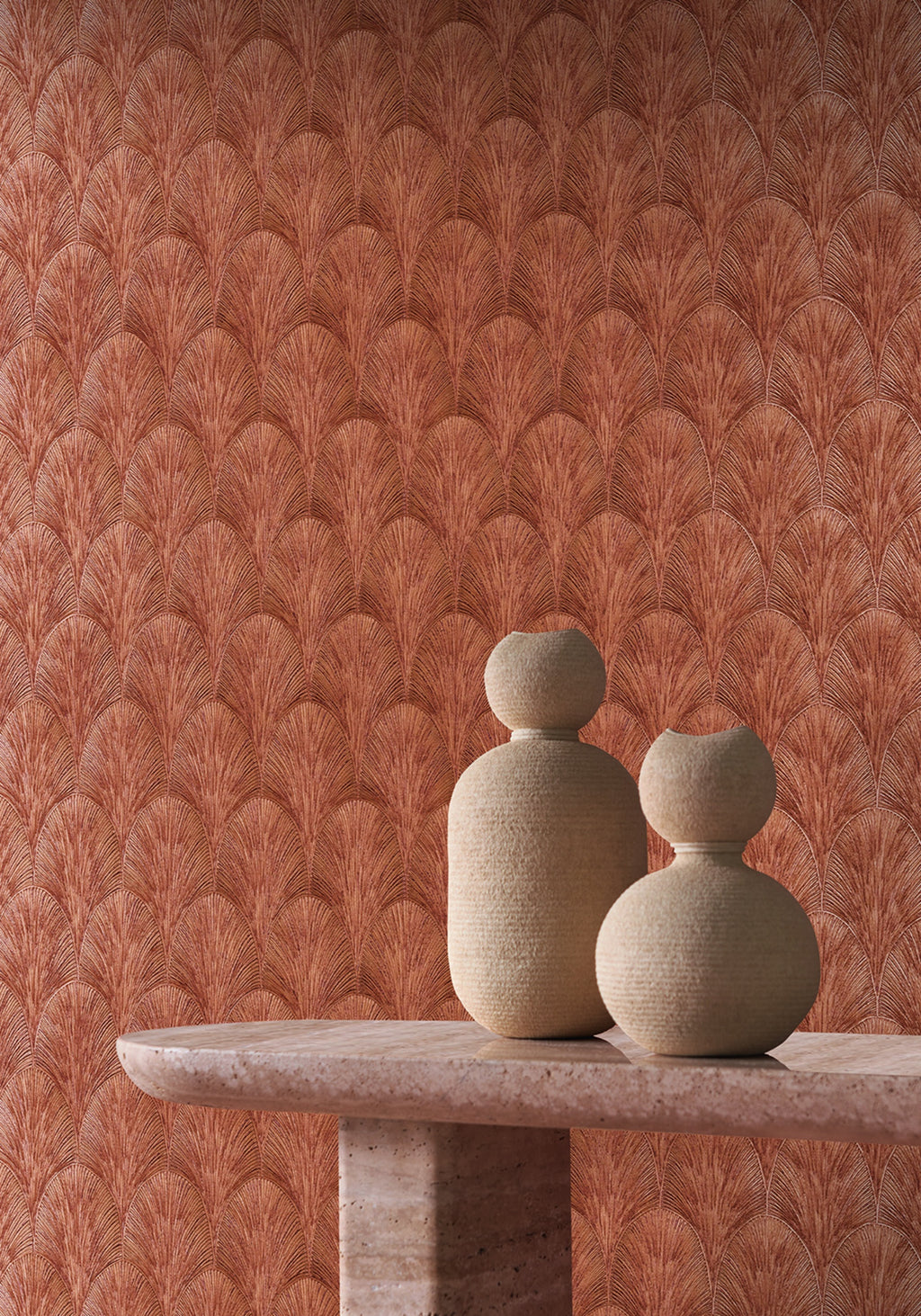 Casamance behang Ecrin Tourmaline 75782140 in interieur