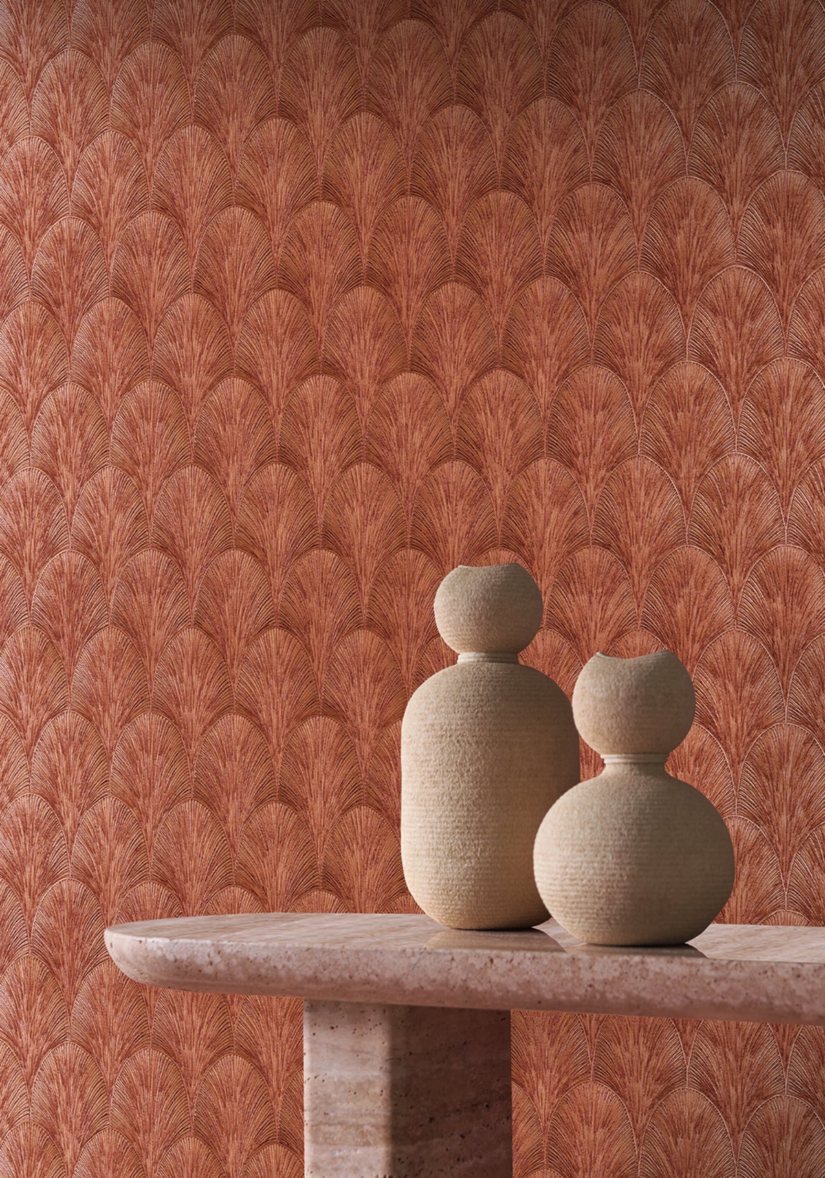 Casamance behang Ecrin Tourmaline 75782140 in interieur
