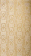 Casamance behang Textures Métalliques Auraria 75792140 blanc doré (staal)