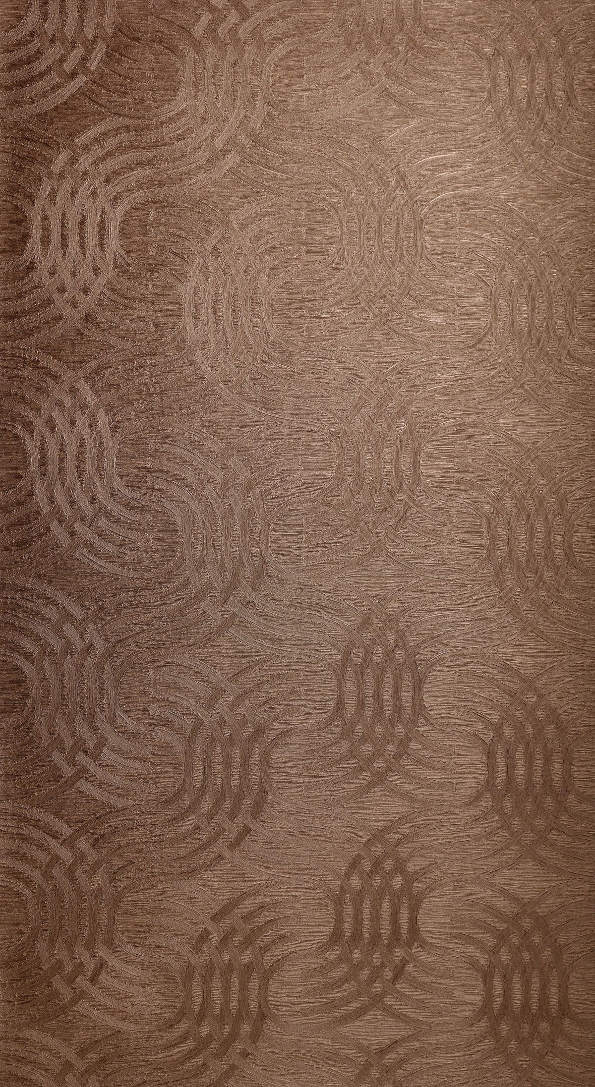 Casamance behang Textures Métalliques Auraria 75792446 cuivre (staal)