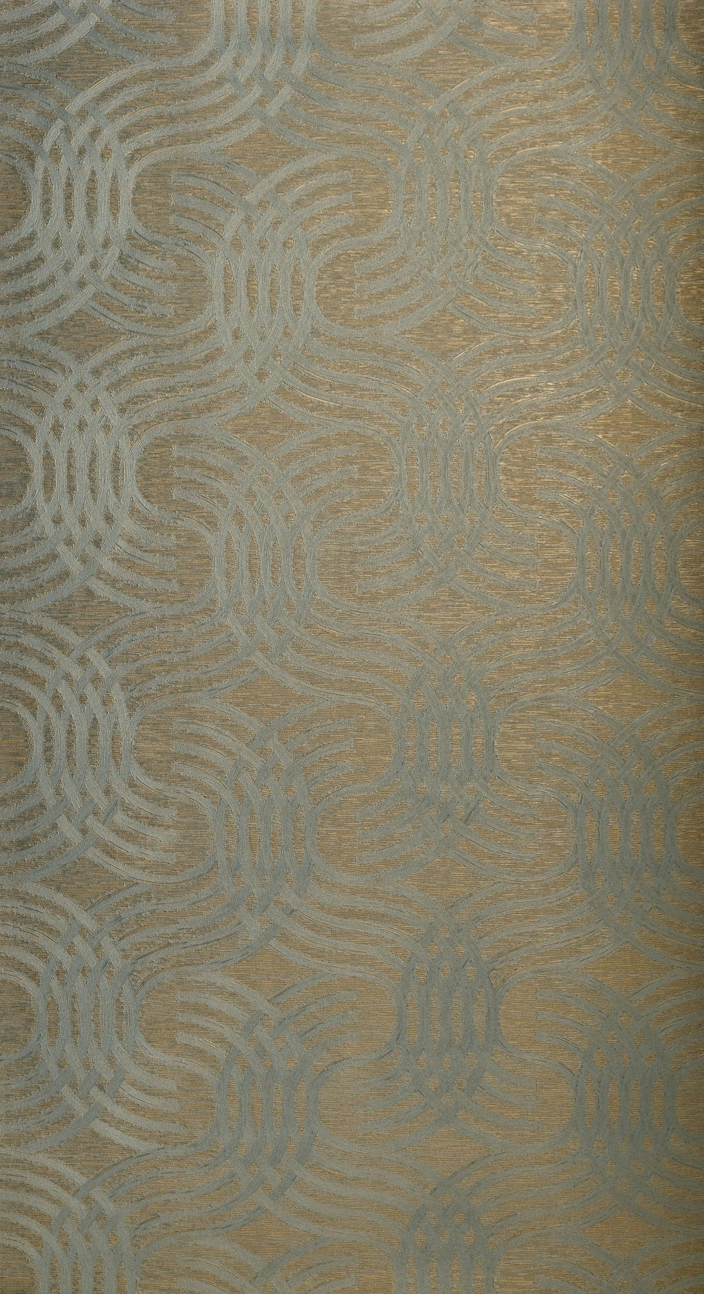 Casamance behang Textures Métalliques Auraria 75792548 vert de gris doré