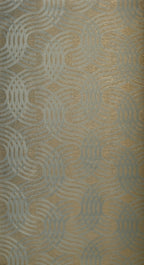 Casamance behang Textures Métalliques Auraria 75792548 vert de gris doré