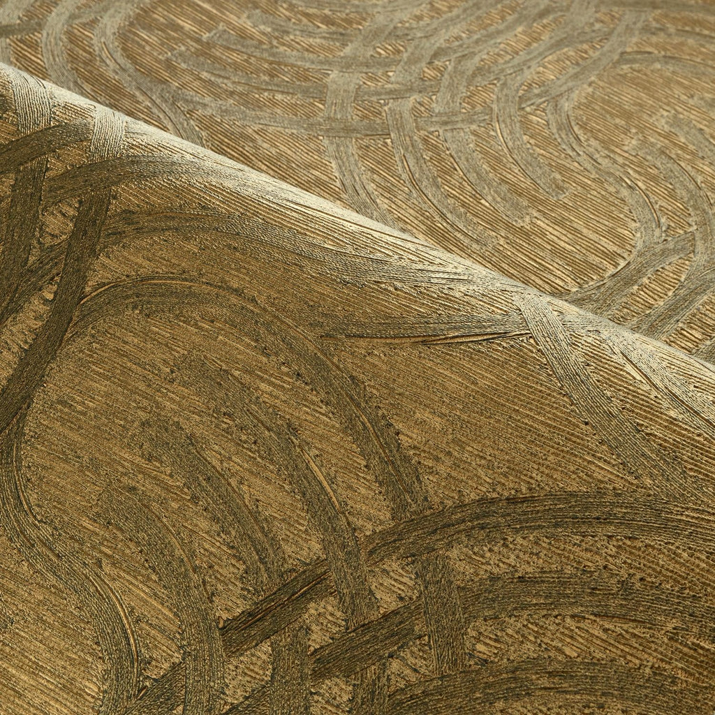 Casamance behang Textures Métalliques Auraria 75792650 detail