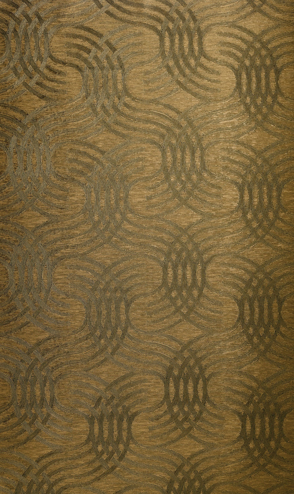 Casamance behang Textures Métalliques Auraria 75792650 noir doré