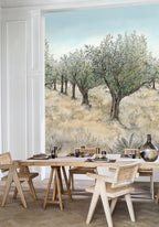 Casamance fotobehang Panoramas 2 Lauris Int 75851222 in interieur