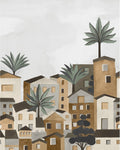 Casamance fotobehang Panoramas 2 Vila Viela Int 75861528 gris mordoré, uitsnede