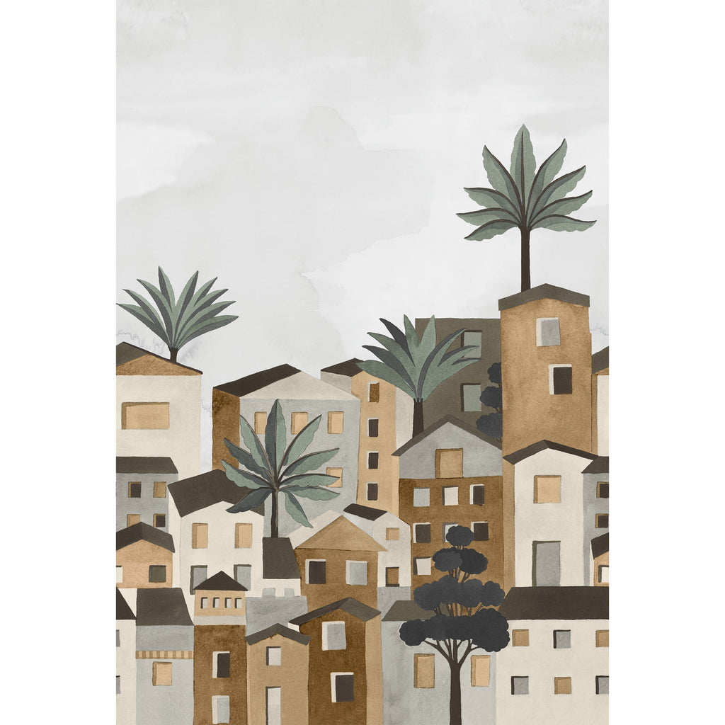 Casamance fotobehang Panoramas 2 Vila Viela Int 75861528 gris mordoré