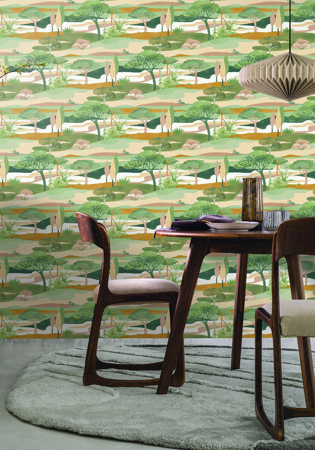 Casamance behang L'Île Aux Oiseaux Cap Ferret 75870202 in interieur