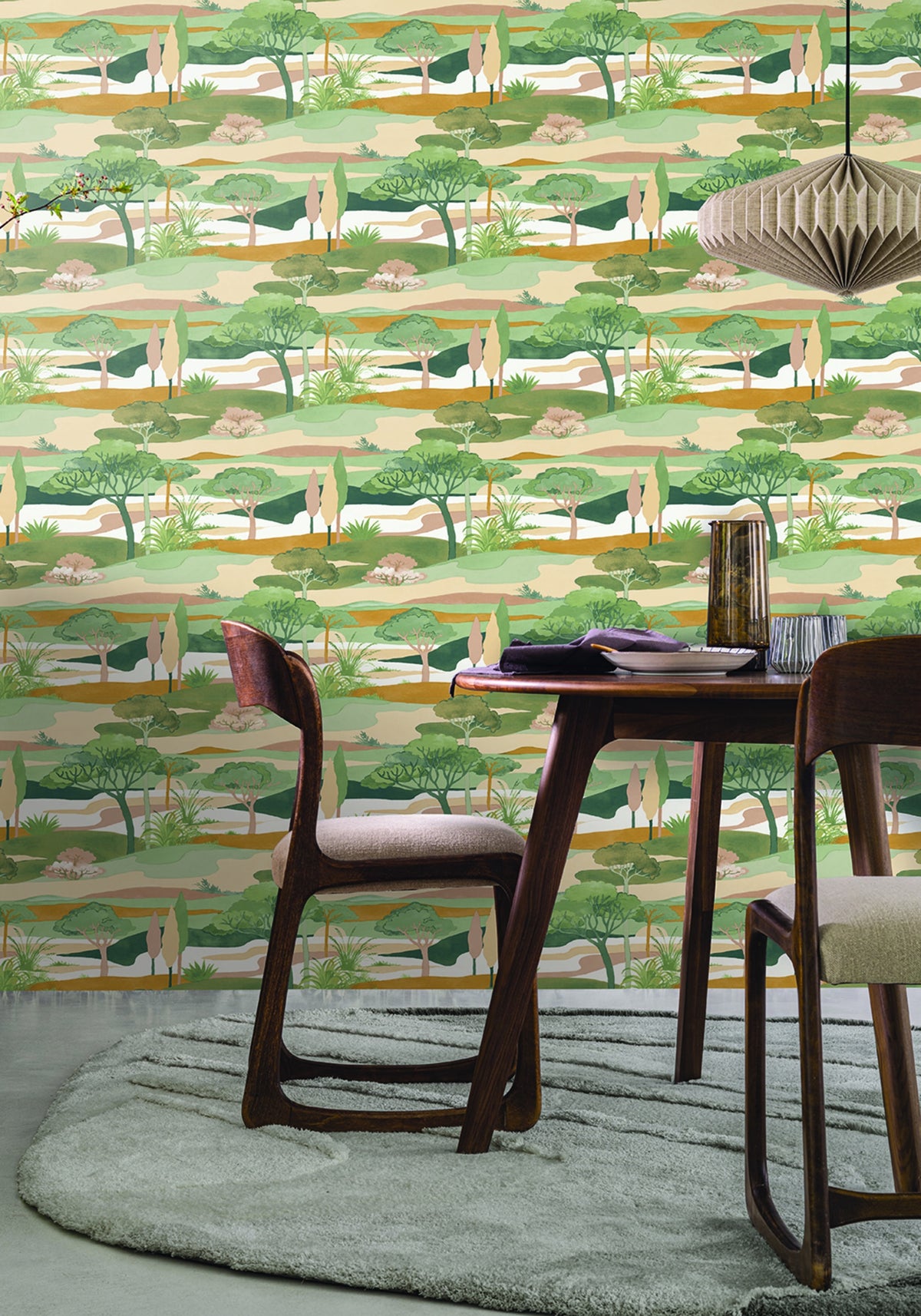 Casamance behang L'Île Aux Oiseaux Cap Ferret 75870202 in interieur