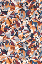 Casamance behang L'Île Aux Oiseaux Plongeon 75881018 marine terracotta