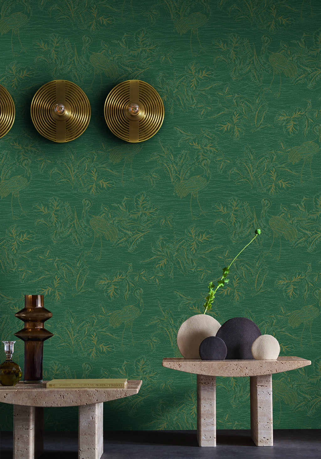 Casamance behang L'Île Aux Oiseaux Mirador 75891732 in interieur