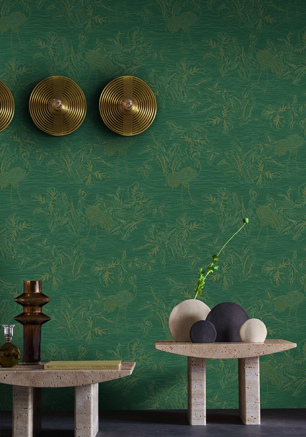 Casamance behang L'Île Aux Oiseaux Mirador 75891732 in interieur