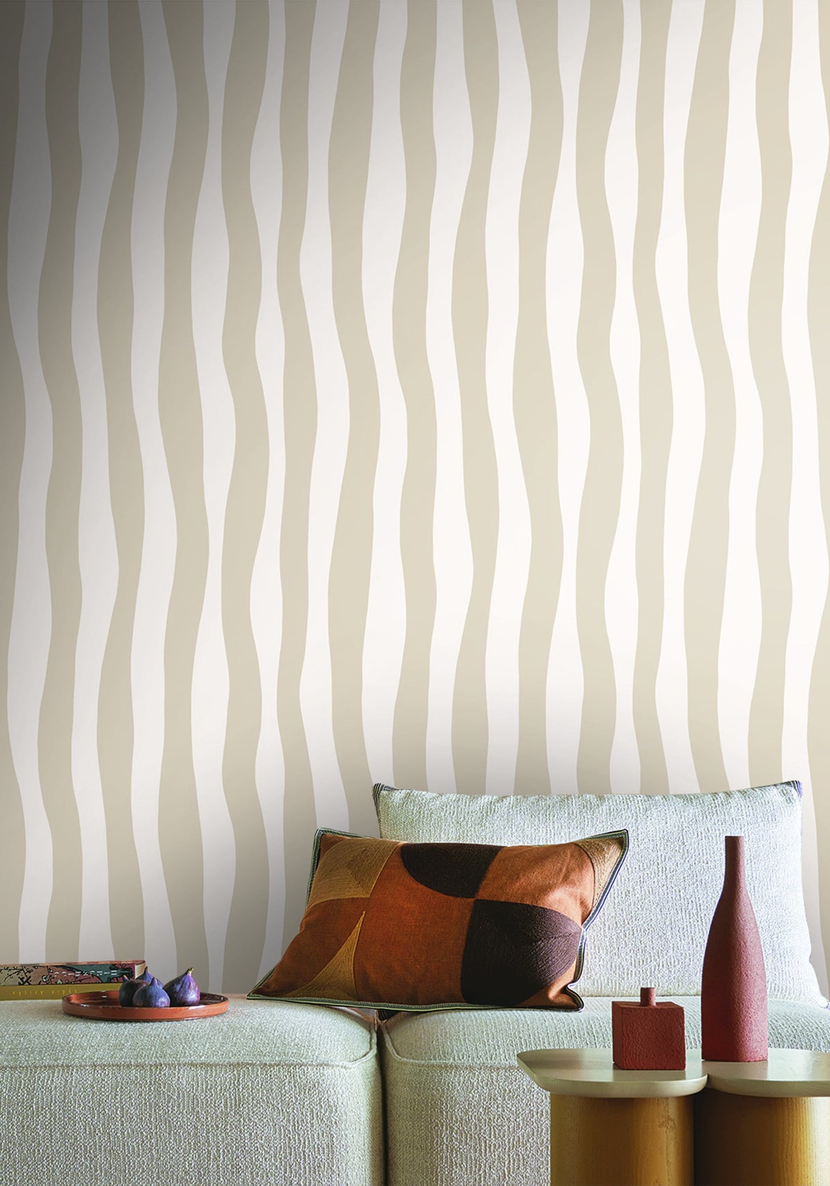 Casamance behang L'Île Aux Oiseaux Sundae 75913058 in interieur