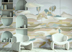 Casamance fotobehang Panoramas 3 Le Bassin 75933772 in interieur