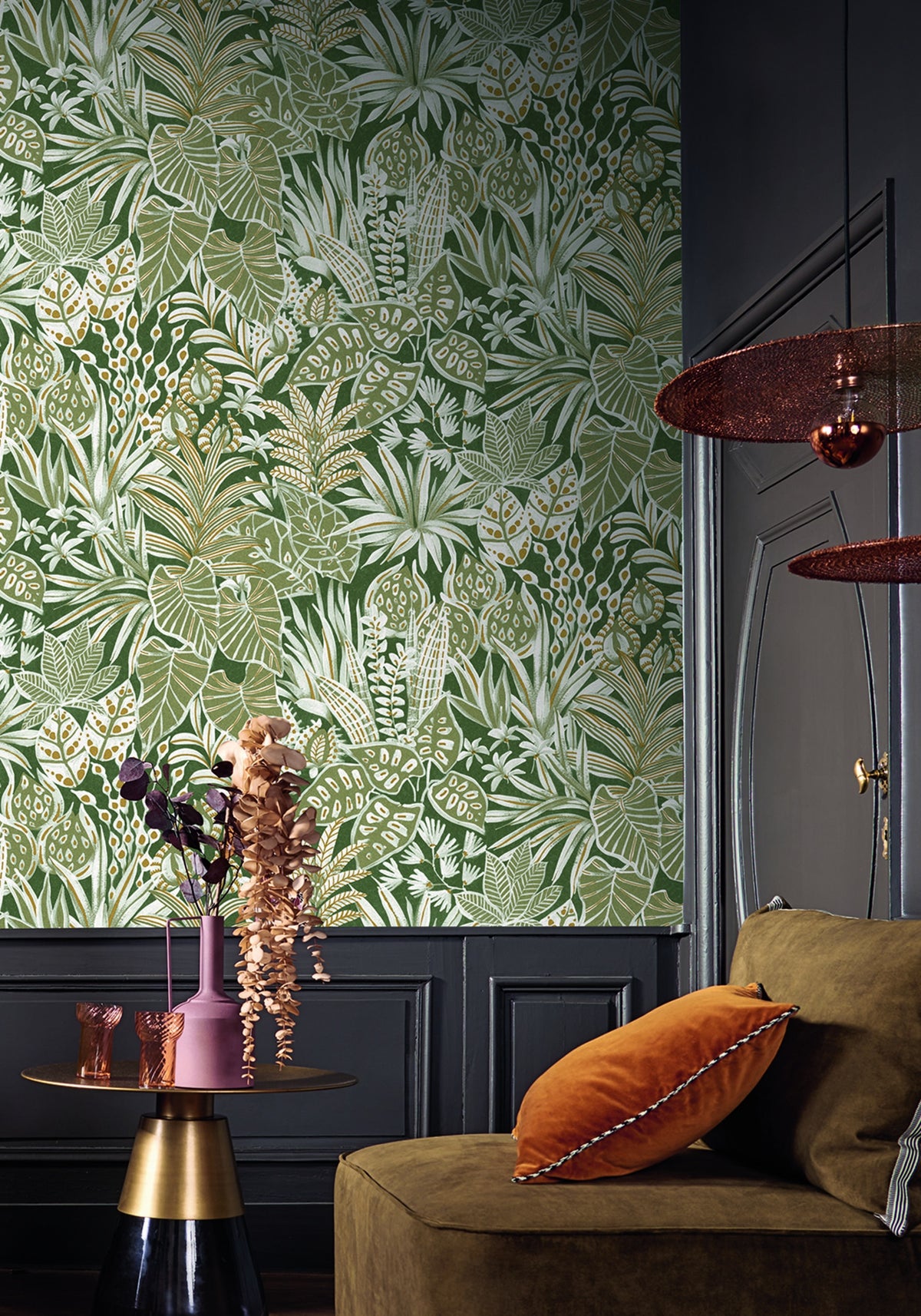 Casamance behang Golfe du Bengale Madhuca 75950814 in interieur