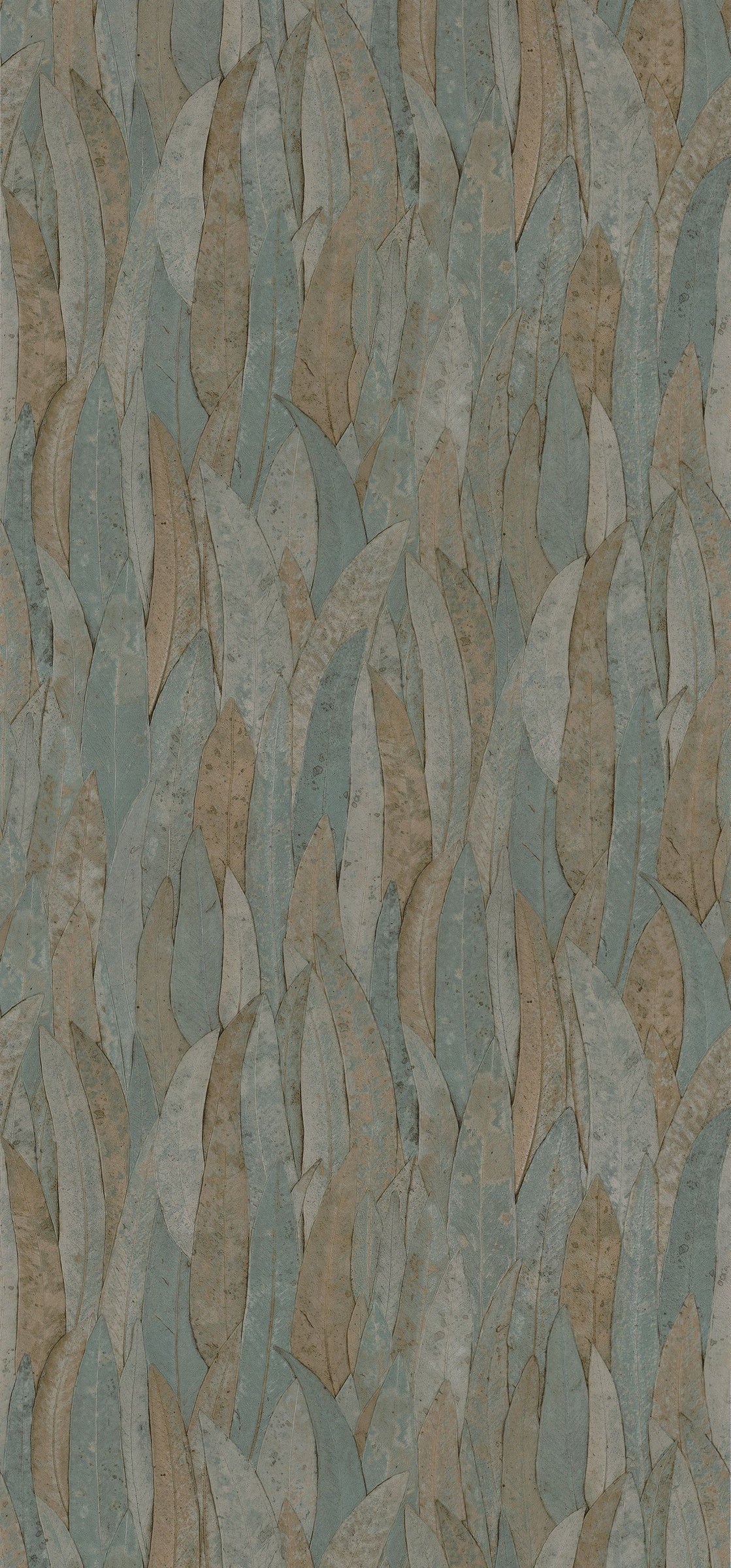 Casamance behang Textures Nature Précieuse Neluwa 75963160 vert de gris (staal)