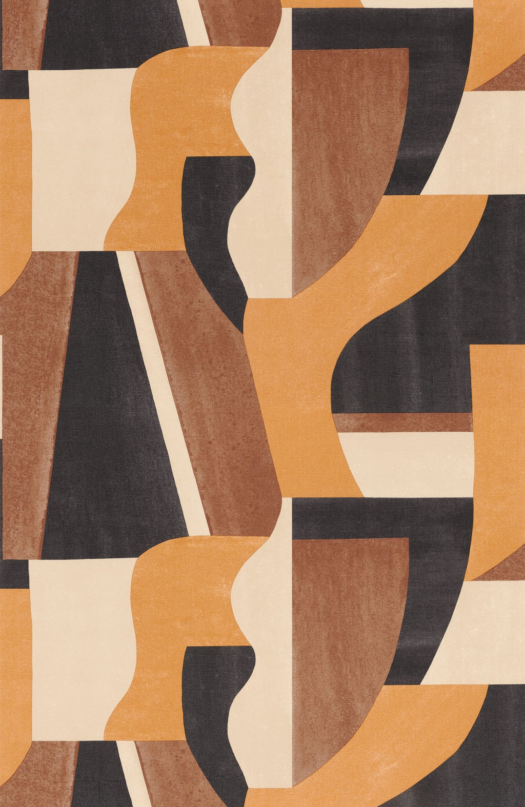 Casamance behang Mouvements Gino 76001222 cognac