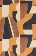 Casamance behang Mouvements Gino 76001222 cognac