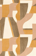 Casamance behang Mouvements Gino 76001834 ocre nude (staal)