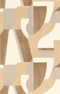 Casamance behang Mouvements Gino 76002242 latte