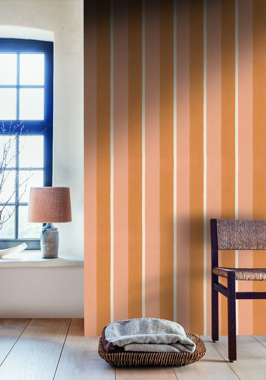 Casamance behang La Chaux Sinopia 76040304 in interieur