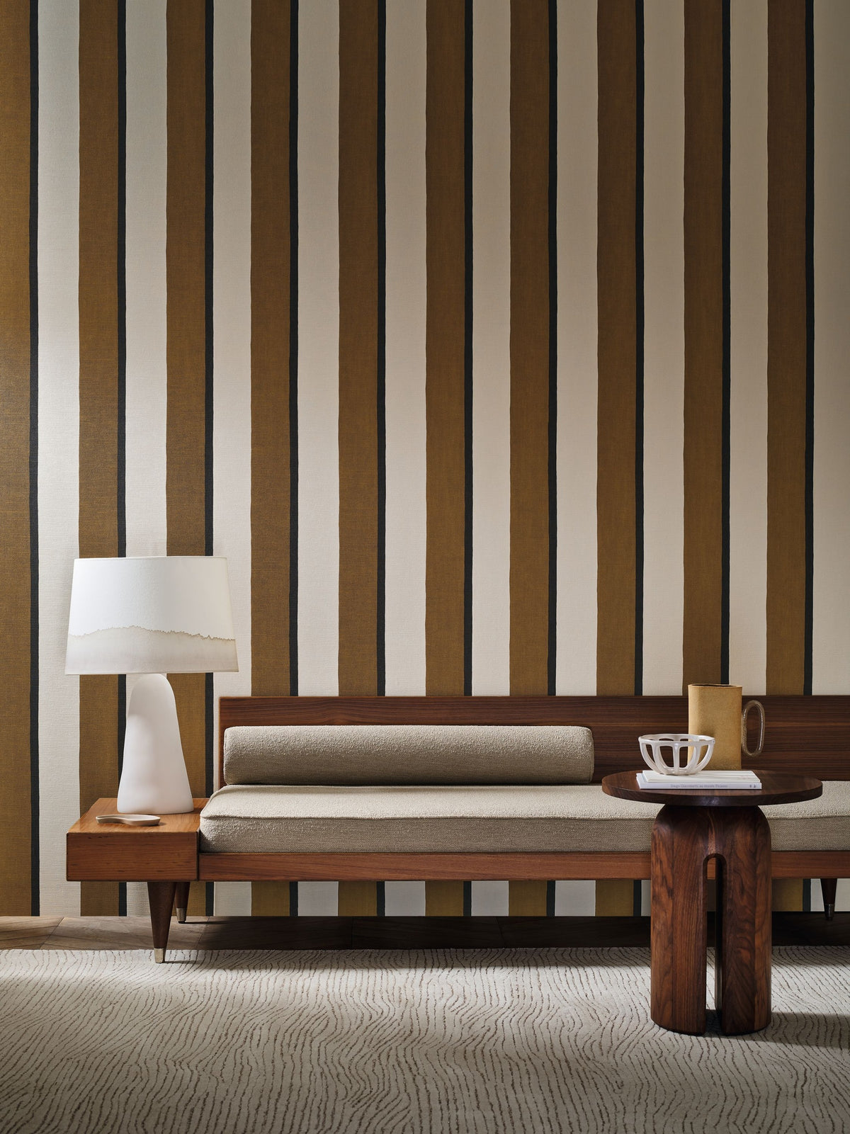 Casamance behang Select 9 Sinopia 76040406 in interieur