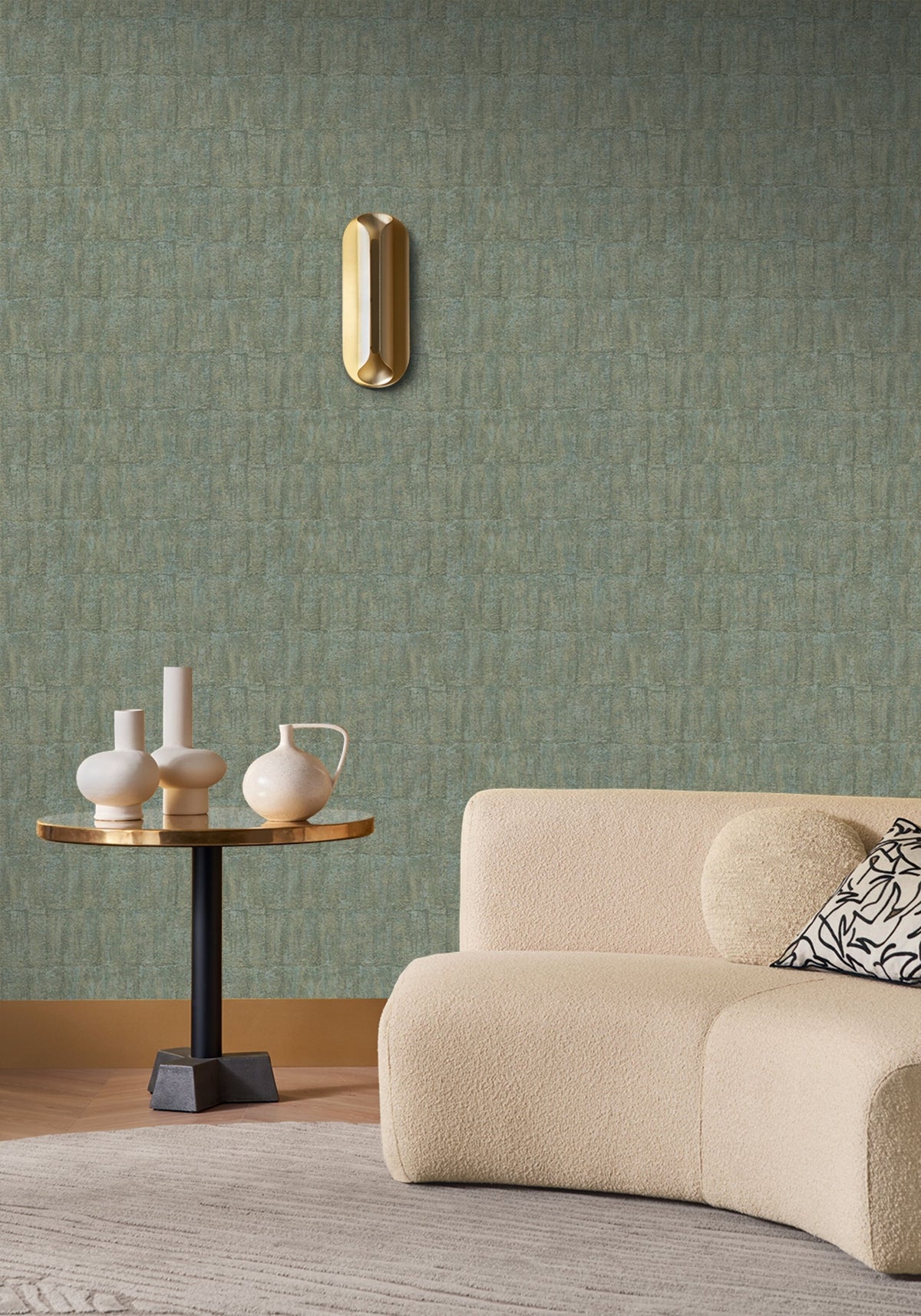 Casamance behang Select 9 Bizen 76091426 in interieur