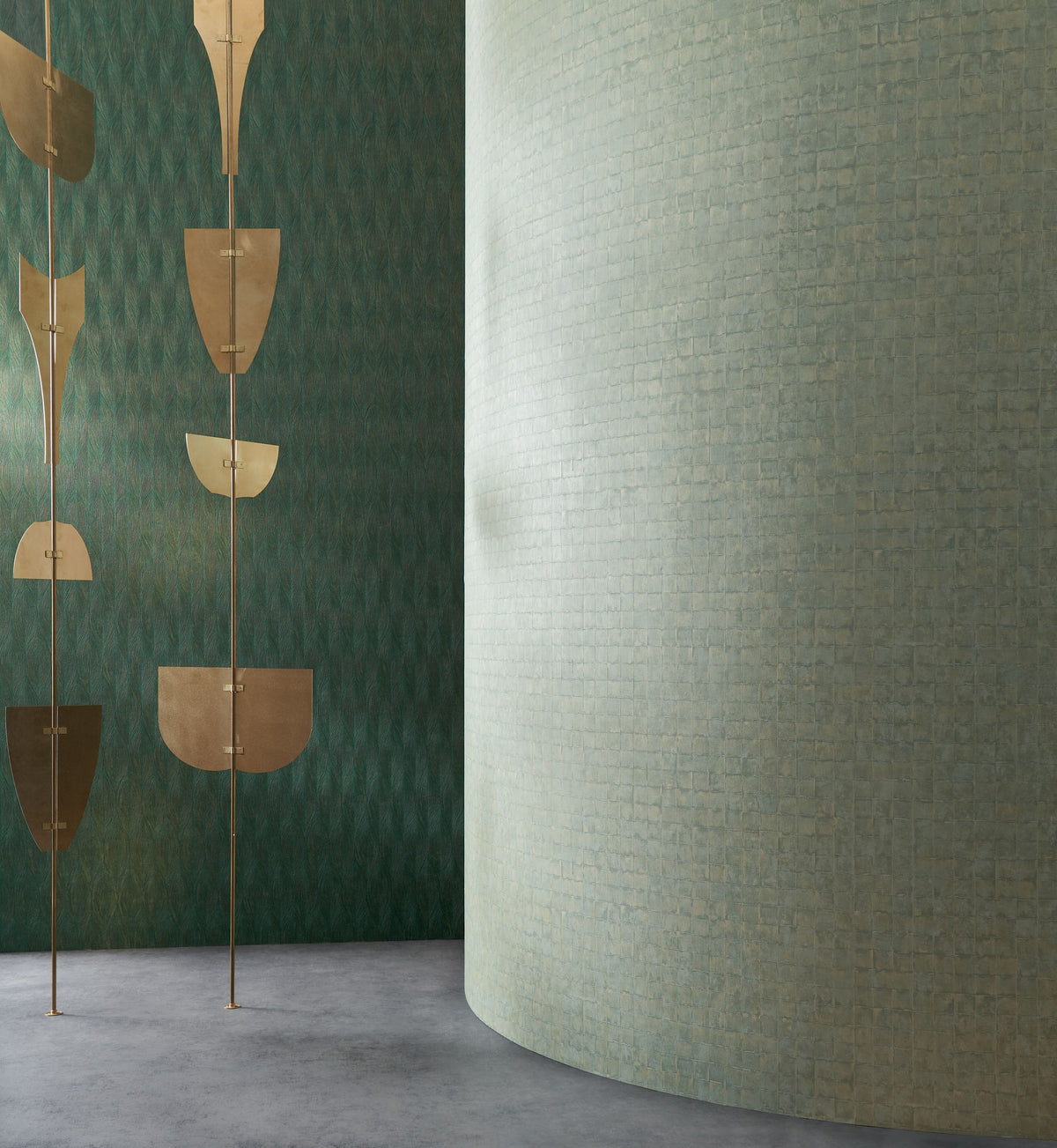 Casamance behang Select 9 Keramos 76113160 in interieur