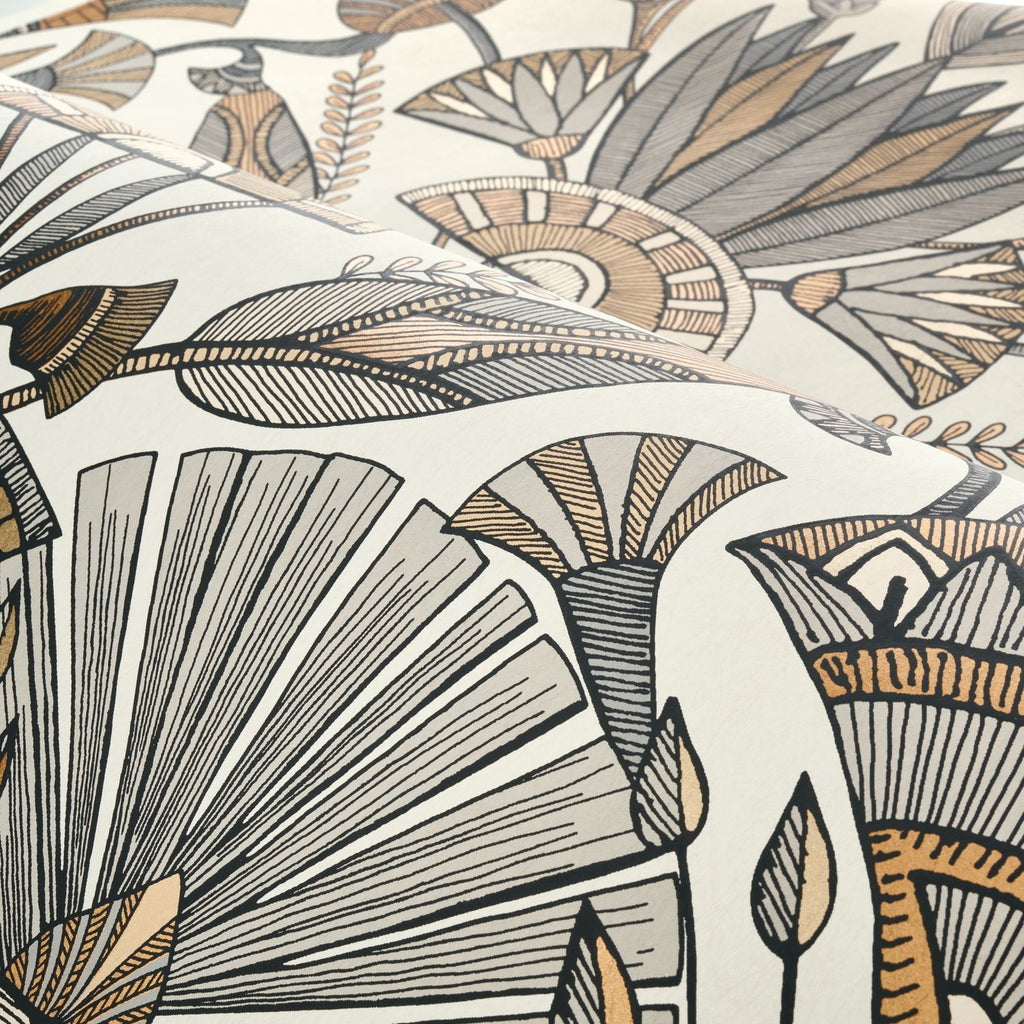 Casamance behang Bord Du Nil Denderah 76130100 detail