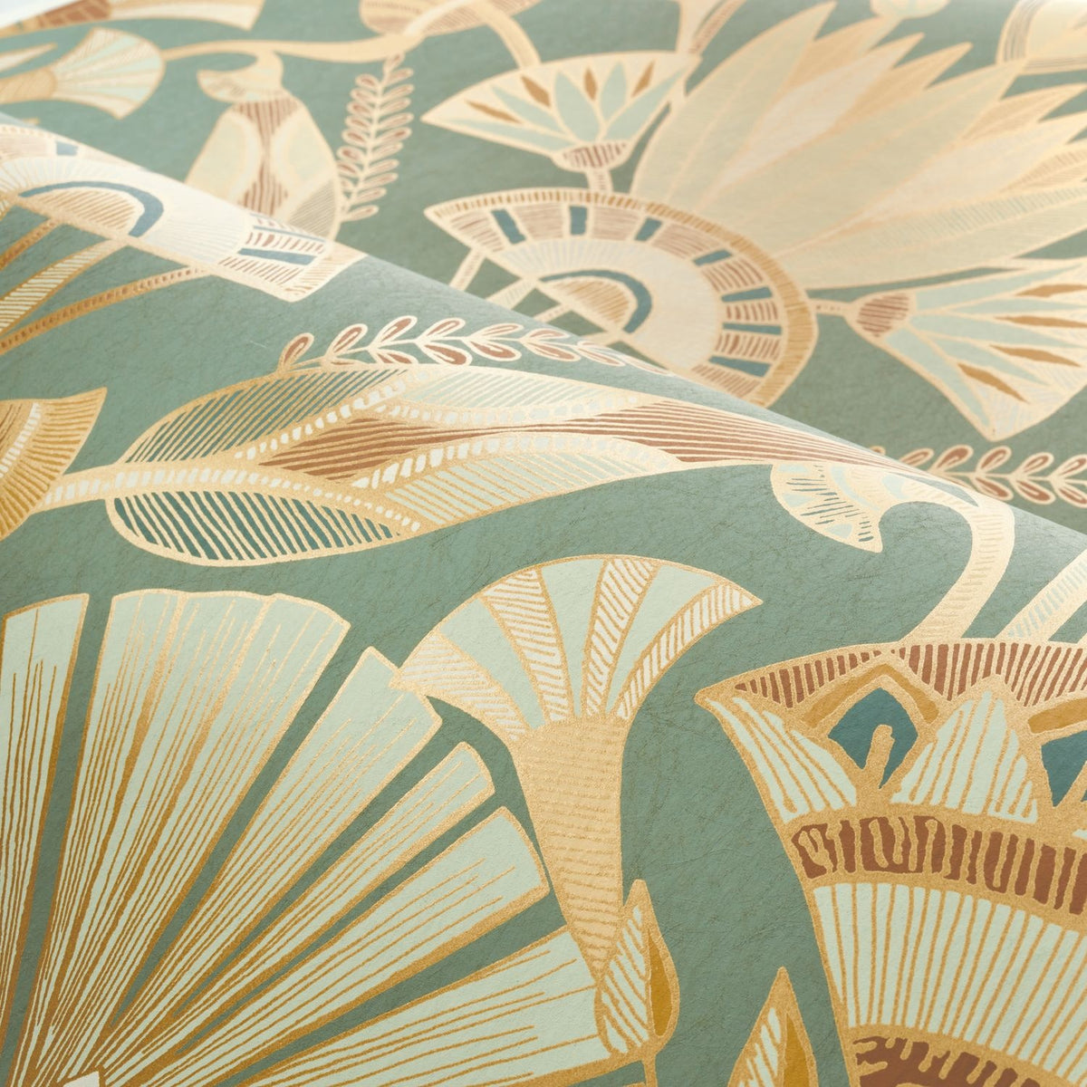 Casamance behang Bord Du Nil Denderah 76130304 detail