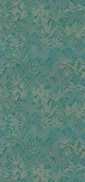 Casamance behang Bord du Nil Doum 76151528 emeraude doré (staal)