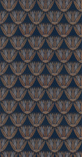 Casamance behang Bord du Nil Castalia 76161936 marine terracotta