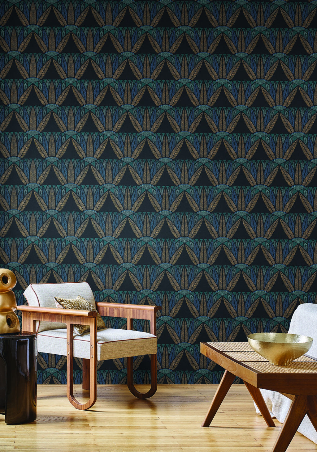 Casamance behang Bord du Nil Castalia 76162038 in interieur