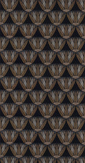 Casamance behang Bord du Nil Castalia 76162140 noir mordoré