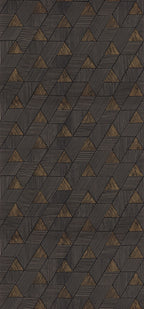 Casamance behang Bord du Nil Méroé 76172650 noir mordoré