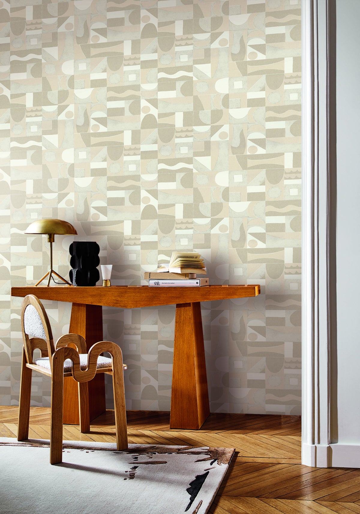 Casamance behang Bord du Nil Gourna 76182752 in interieur