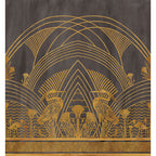 Casamance fotobehang Bord du Nil Éléphantine 76193262 noir doré