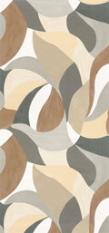 Casamance behang Terra Rossa Mandorla 76200100 sable gris cendré