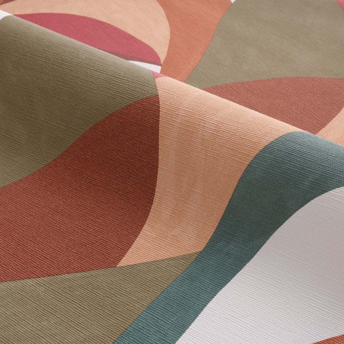 Casamance behang Terra Rossa Mandorla 76200304 detail