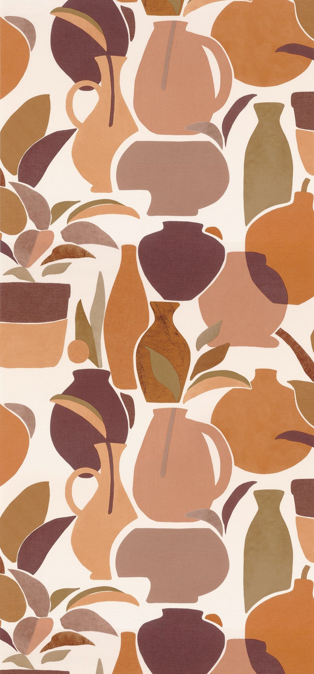 Casamance behang Terra Rossa Vallauris 76210610 terre de sienne nude