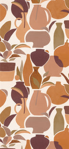 Casamance behang Terra Rossa Vallauris 76210610 terre de sienne nude