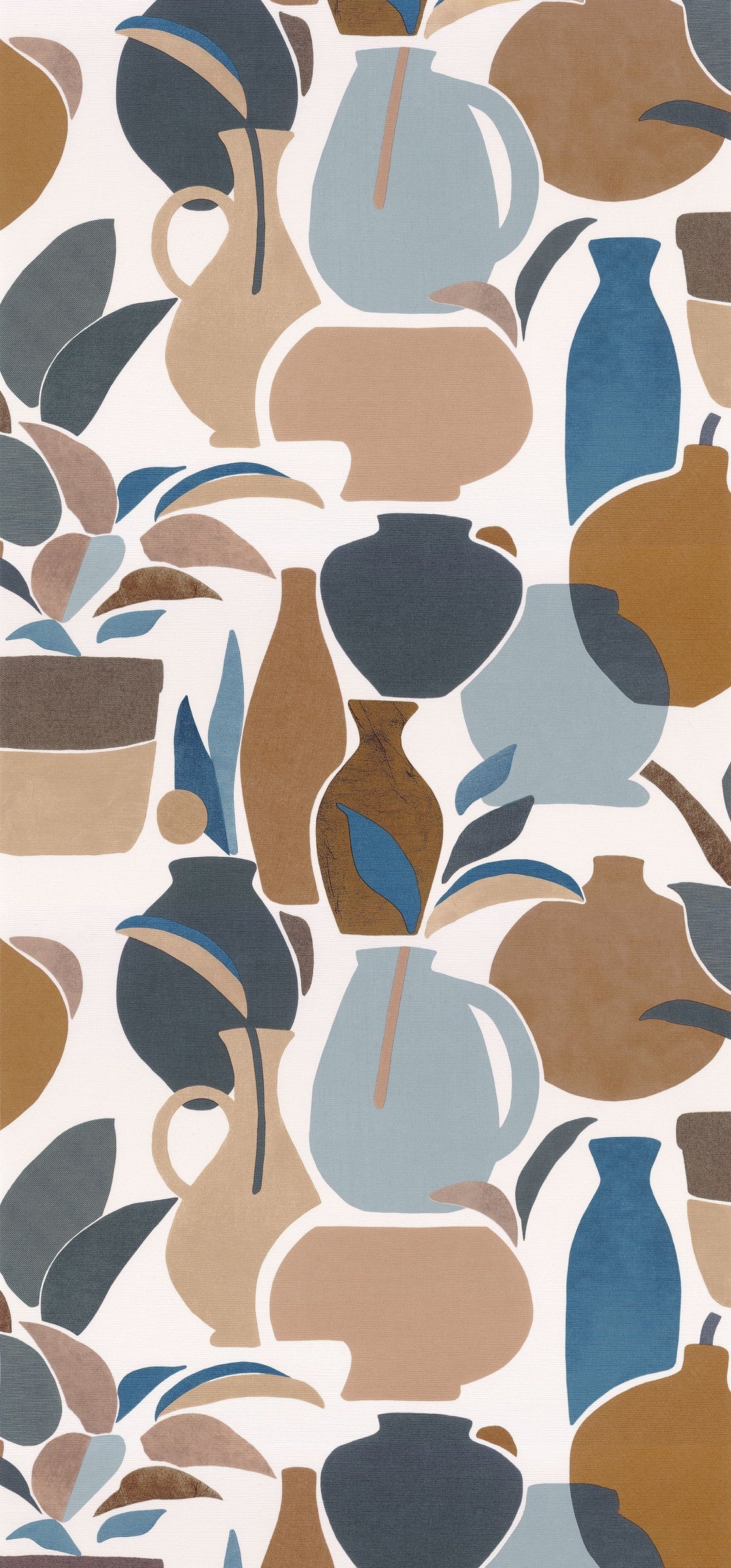 Casamance behang Terra Rossa Vallauris 76210814 camel marine