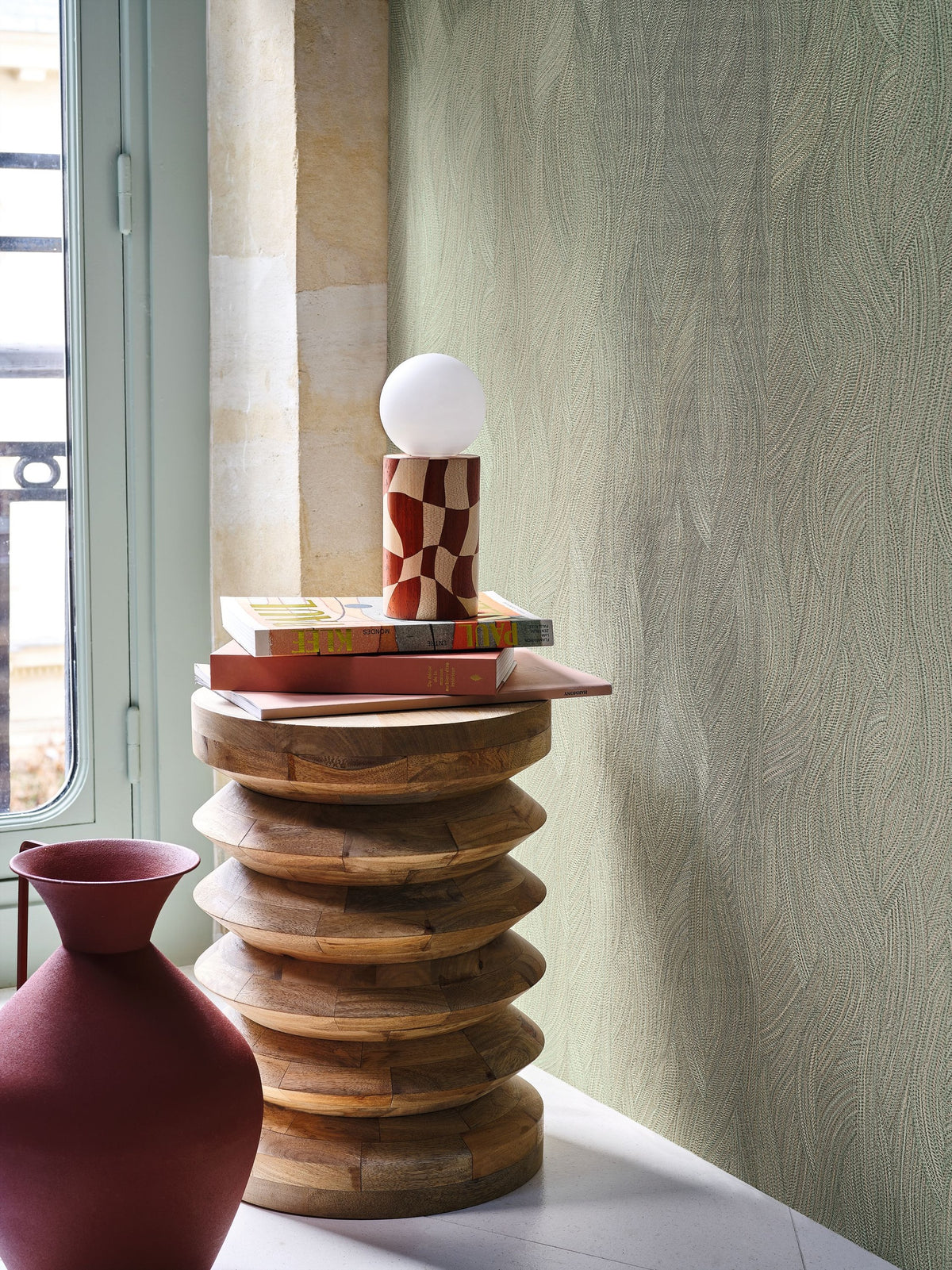 Casamance behang Select 9 Jassine 76221120 in interieur