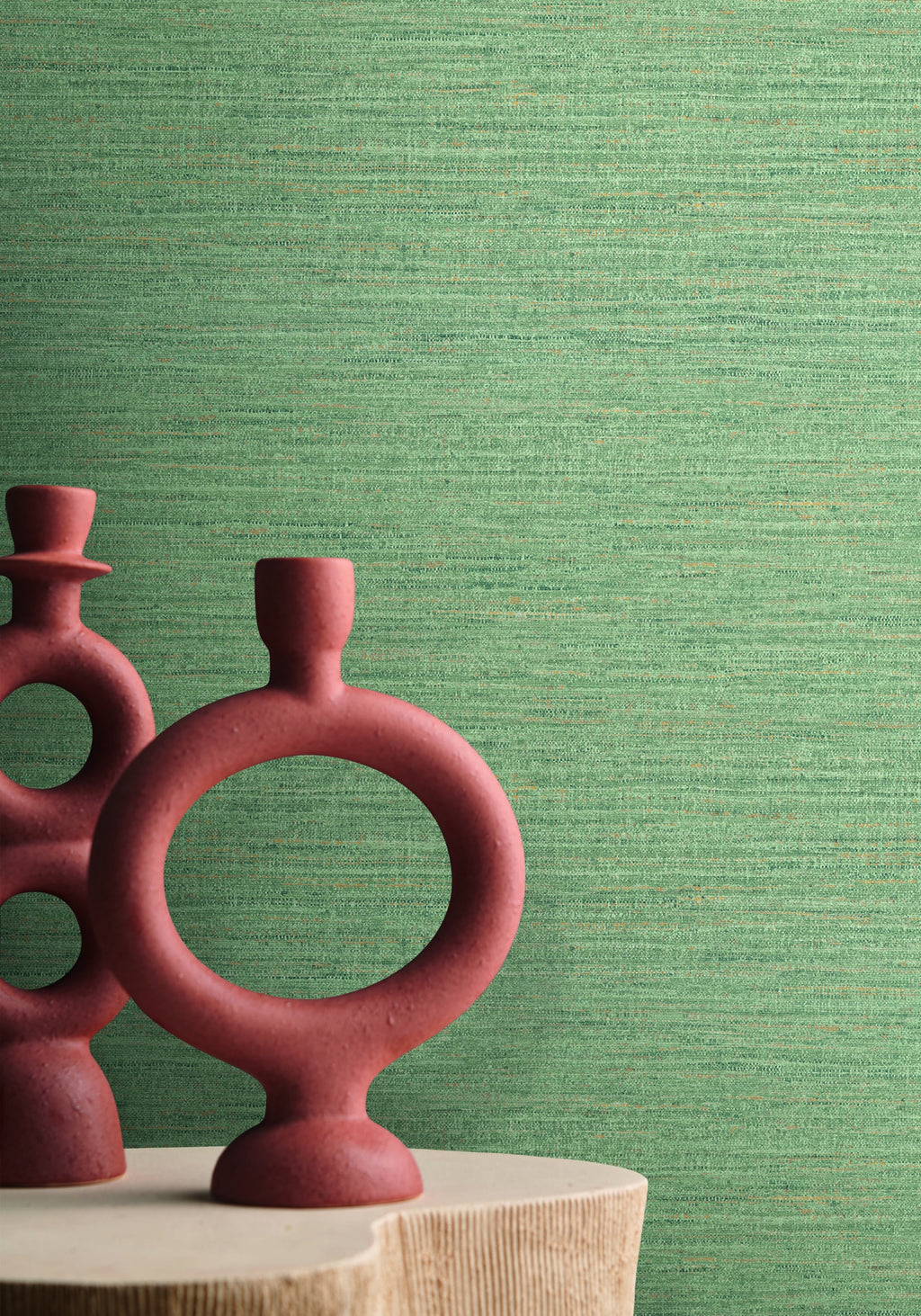 Casamance behang Terra Rossa Occitan 76232650 in interieur