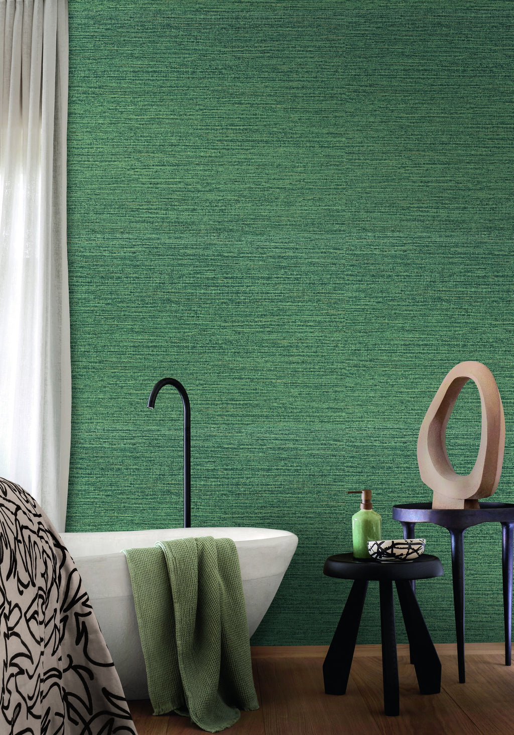 Casamance behang Terra Rossa Occitan 76232752 in interieur